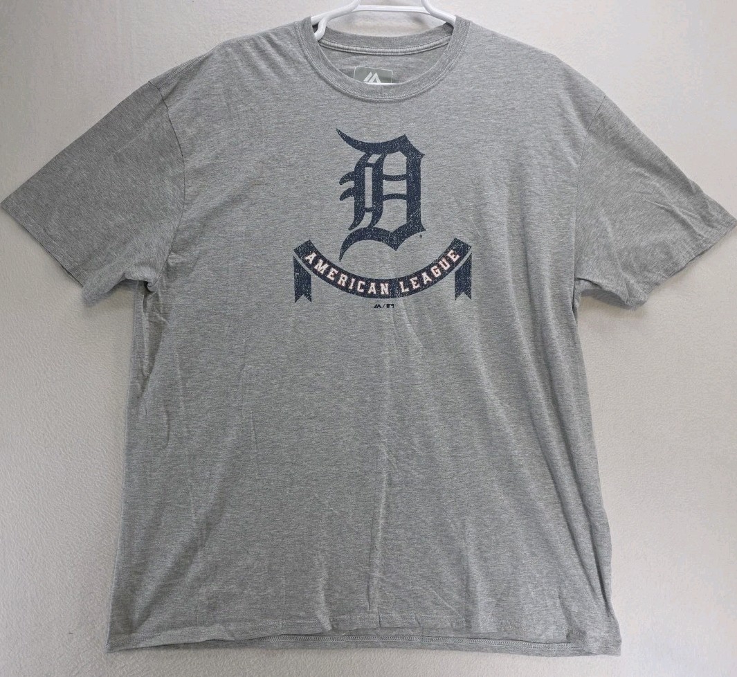 Majestic MLB Detroit Tigers Short Sleeve T-Shirt Men’s Size 3XL NWOT