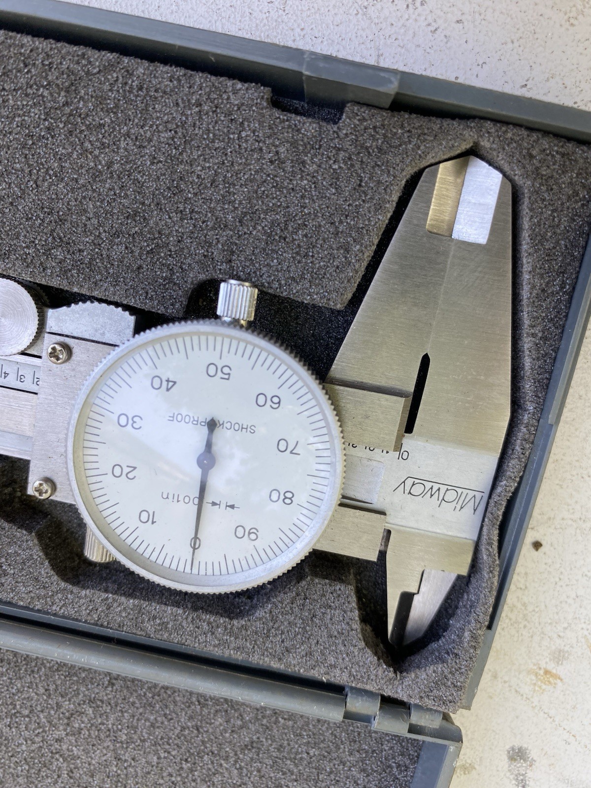 Midway Machinist SS 6” Dial Caliper .001”
