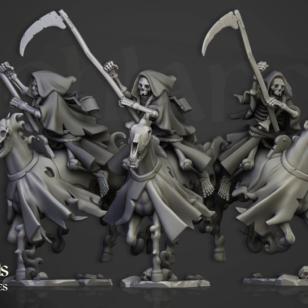 Spectral Cavalry - Resin Tabletop Miniature