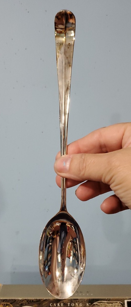 STUDIO SILVERSMITHS: 2 PC SALAD SERVERS, Fork And Spoon, Silverplated, NEW, VTG
