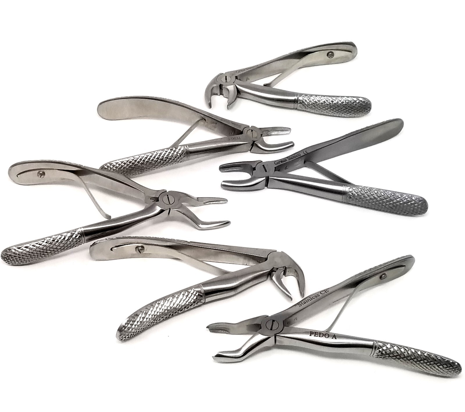 Pedo Extracting Forceps #C Lower Molar Pedodontic Dental Surgical Inst German Gr