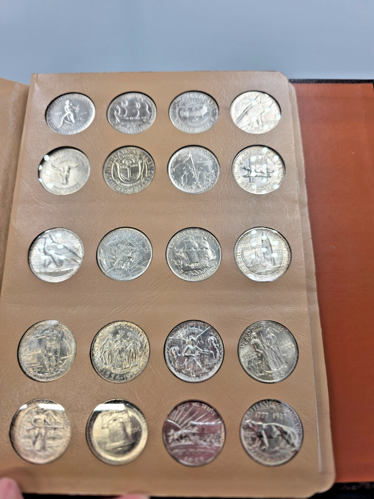 US Commemorative Silver Half $ 50c Complete Set. Including Isabella Quarter!