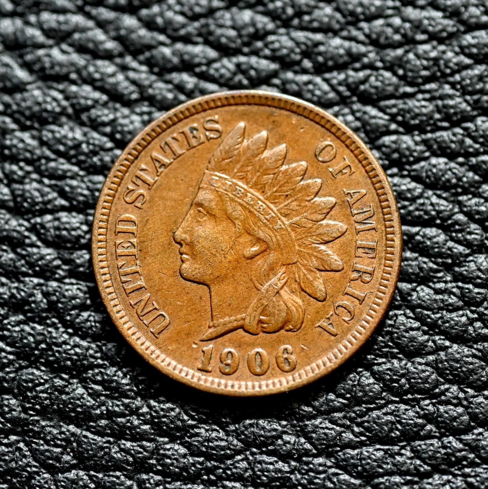 (ITM-7156) 1906 Indian Cent ~ AU+ Condition ~ COMBINED SHIPPING!