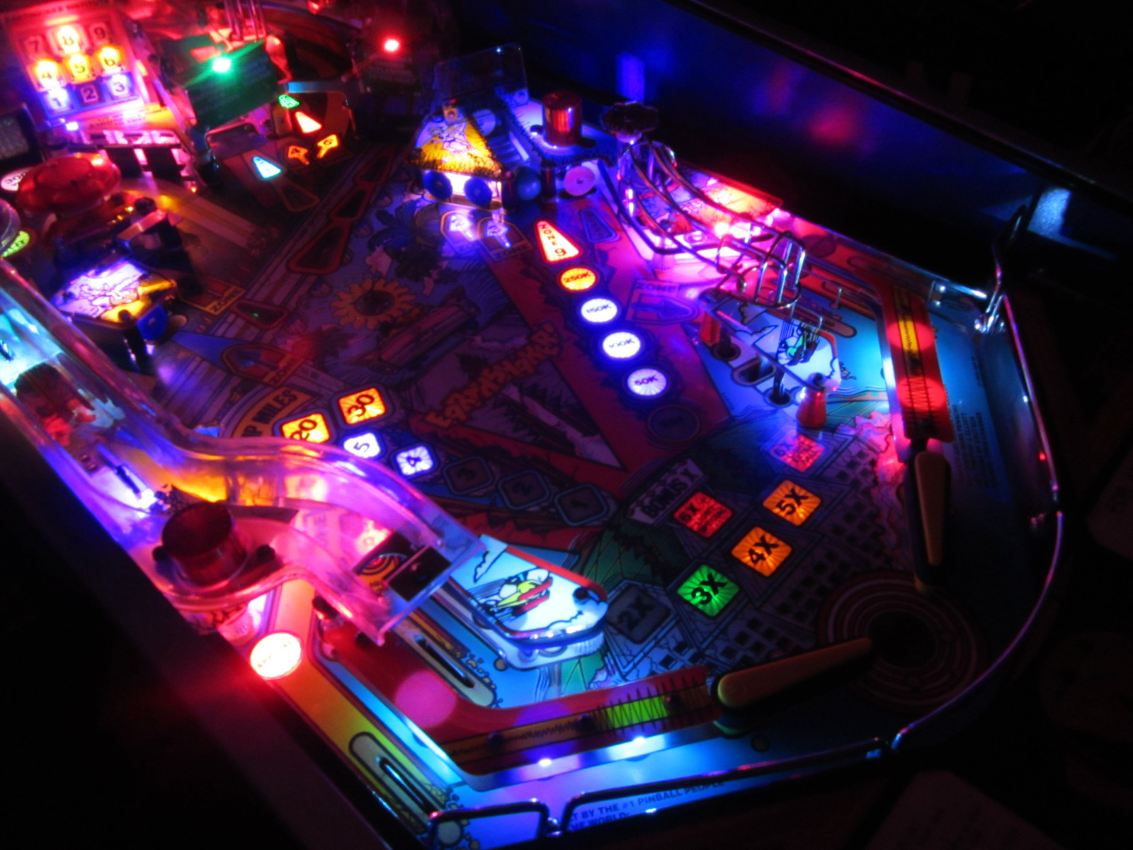 Earthshaker Complete LED Lighting Kit custom SUPER BRIGHT PINBALL LED KIT