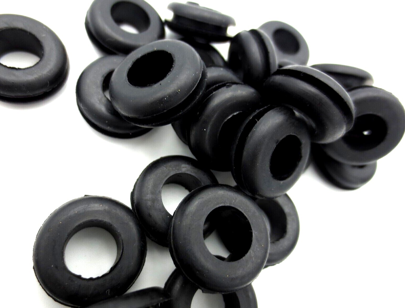 1/2" Hole Fit Rubber Grommet For 1/16" Thick Panel, Has 5/16" ID, Free Shipping!