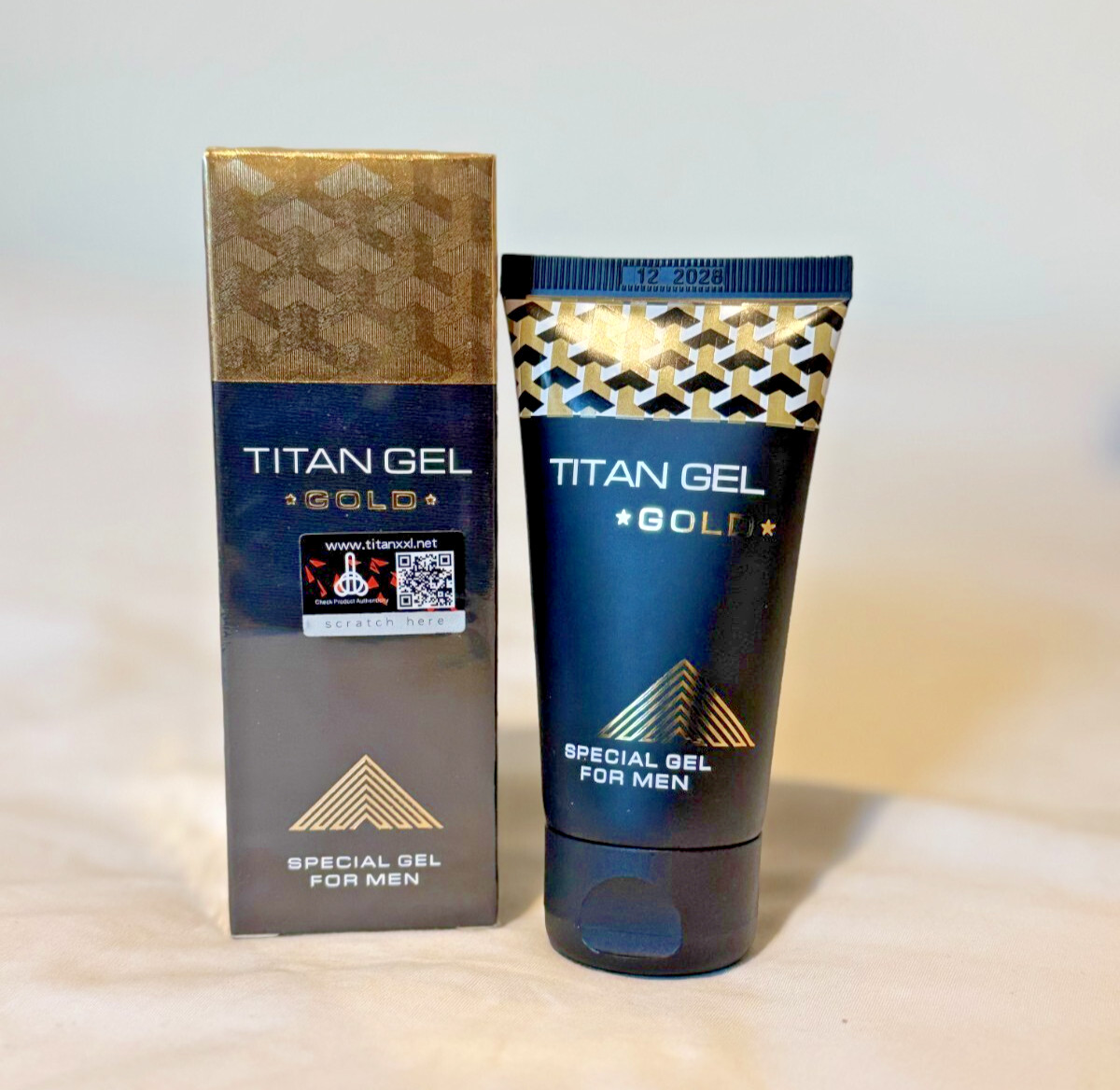 NEW GOLD TITANS GEL CREAM FOR MEN OIL SPECIAL GEL FOR MEN BIG SIZES 50ML