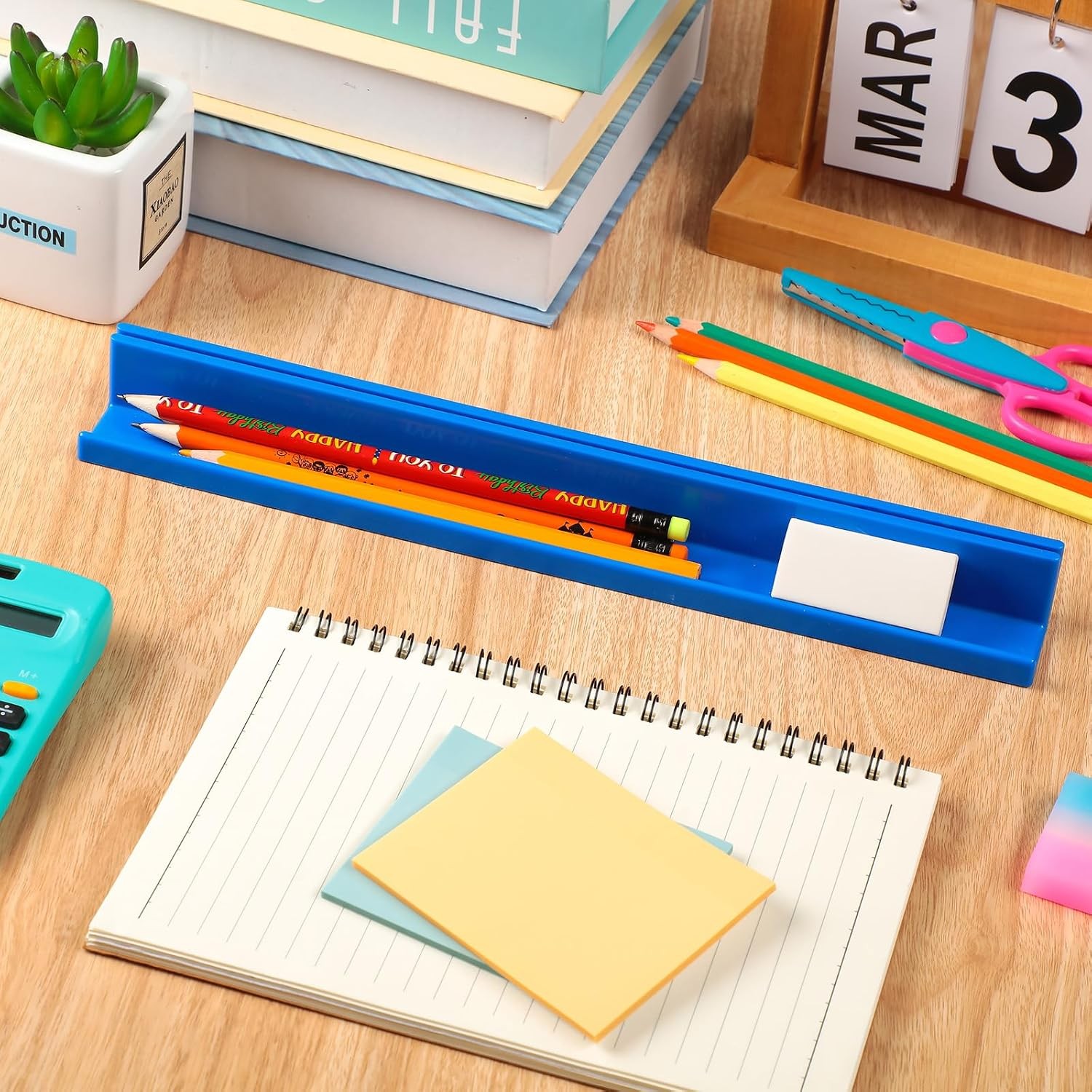 Classroom Desk Name Plates Holder Student Card Storage