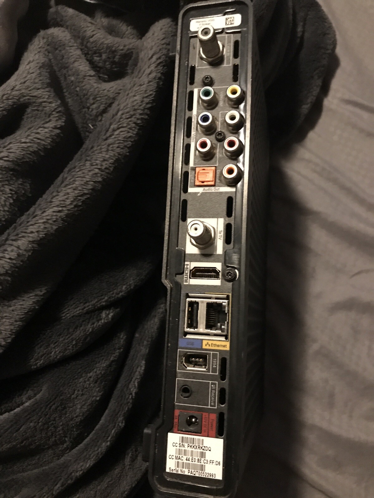 Comcast Xfinity Cable Box PR150BNC No Power cord