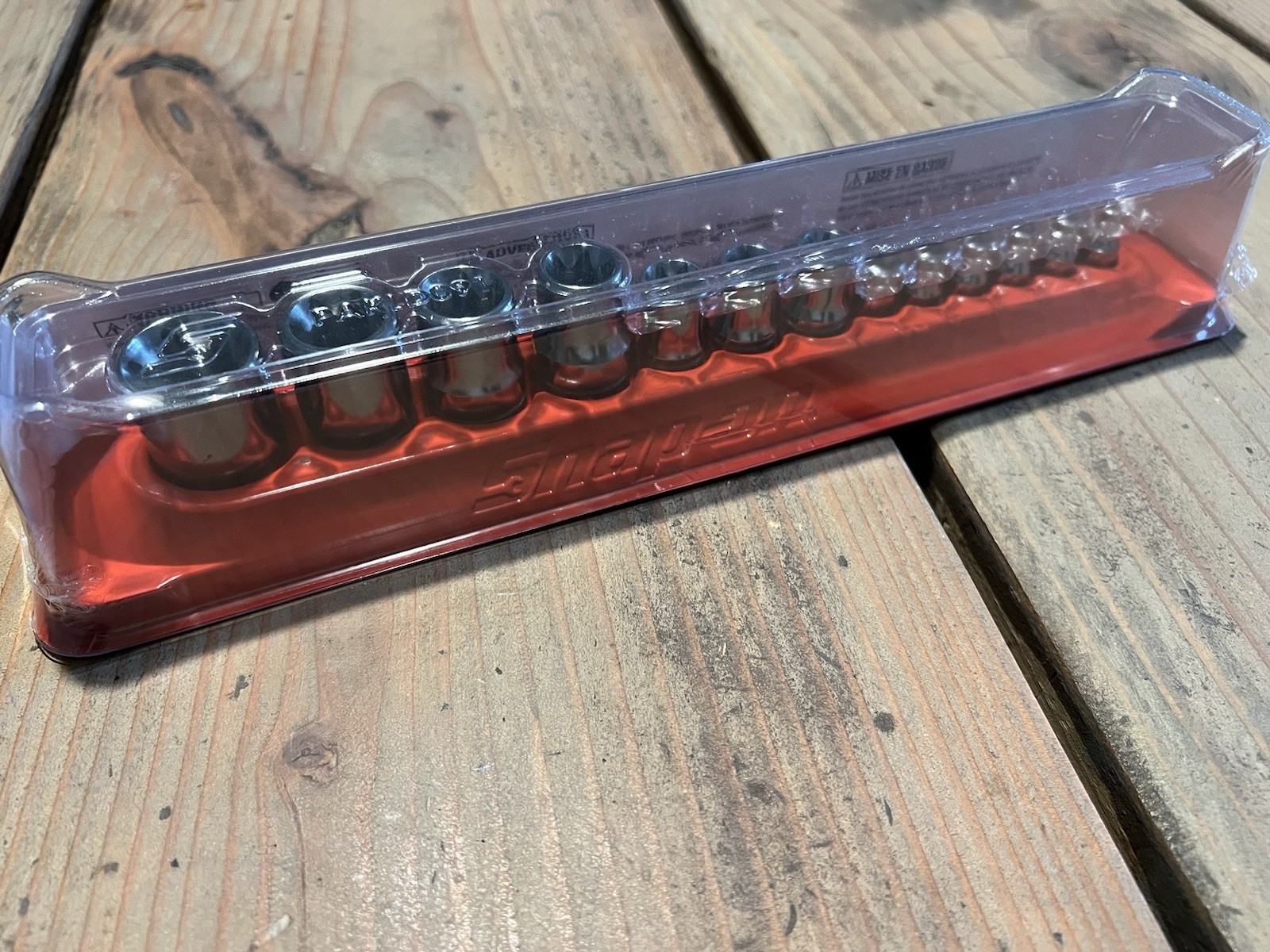 Snap On 213afley 13 pc combination drive shallow Torx socket set e4-e24 sealed