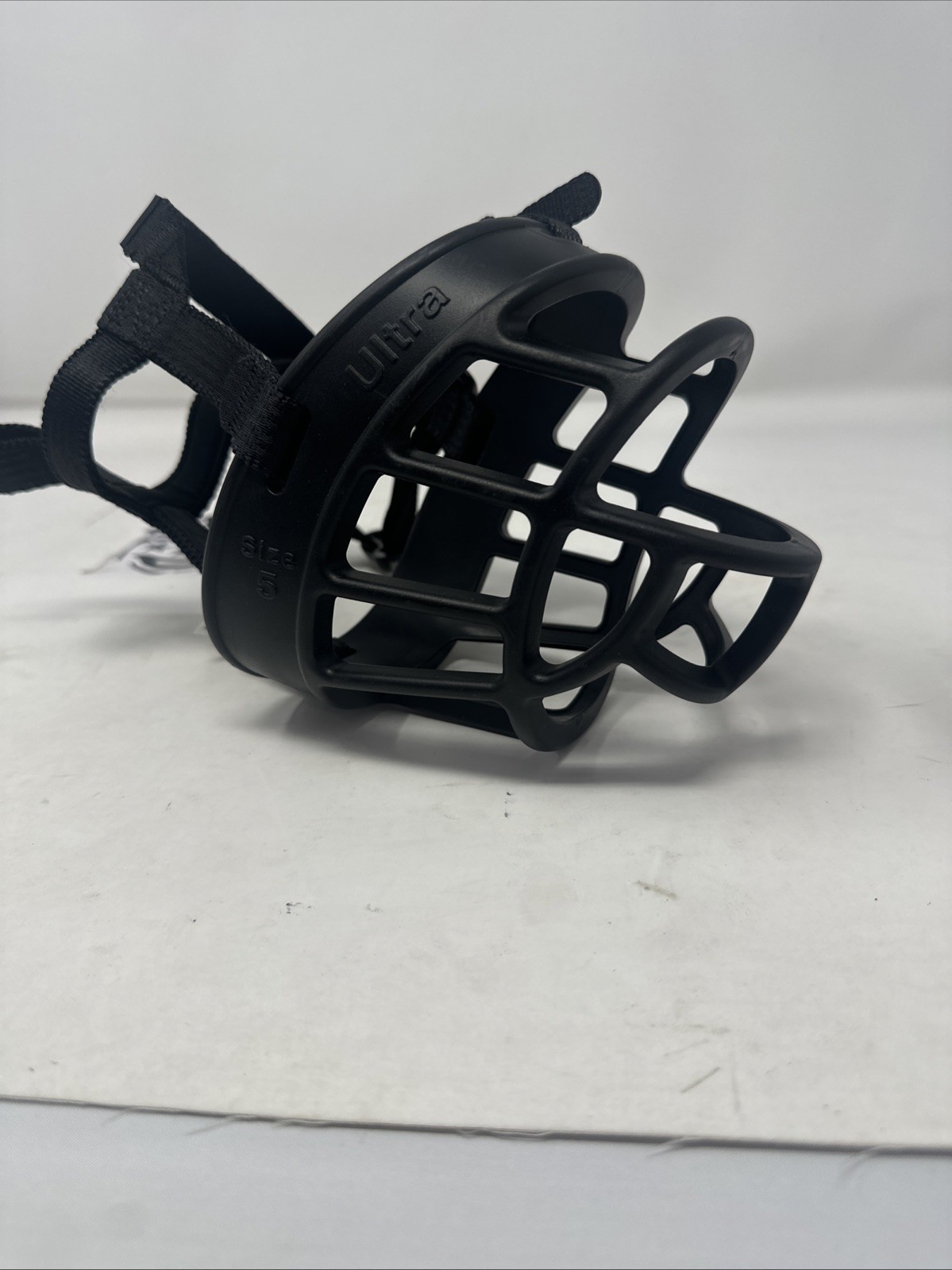 Baskerville Ultra Muzzle Size 5 Black Rubber Custom Heat Shaping Breathable