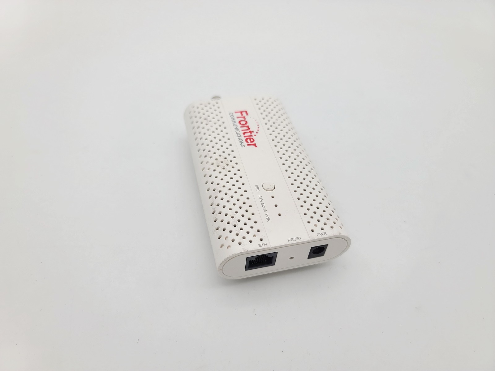 FRONTIER MOCA FCA251 ETHERNET OVER COAX ADAPTER NETWORK BRIDGE DEVICE W ADAPTER