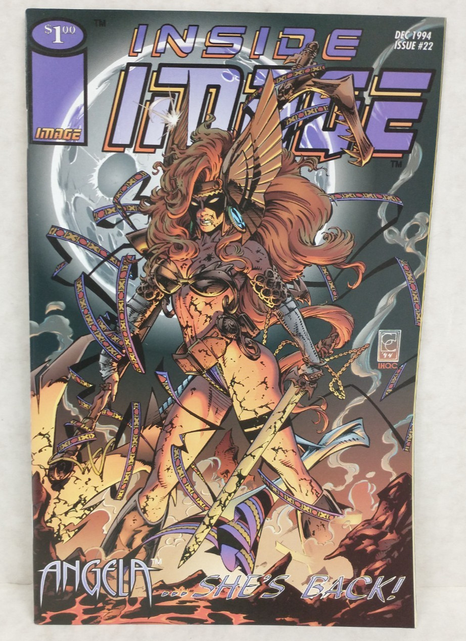 Inside Image #22 (Image Comics ('94) Angela from Spawn - Groo by Sergio Aragones