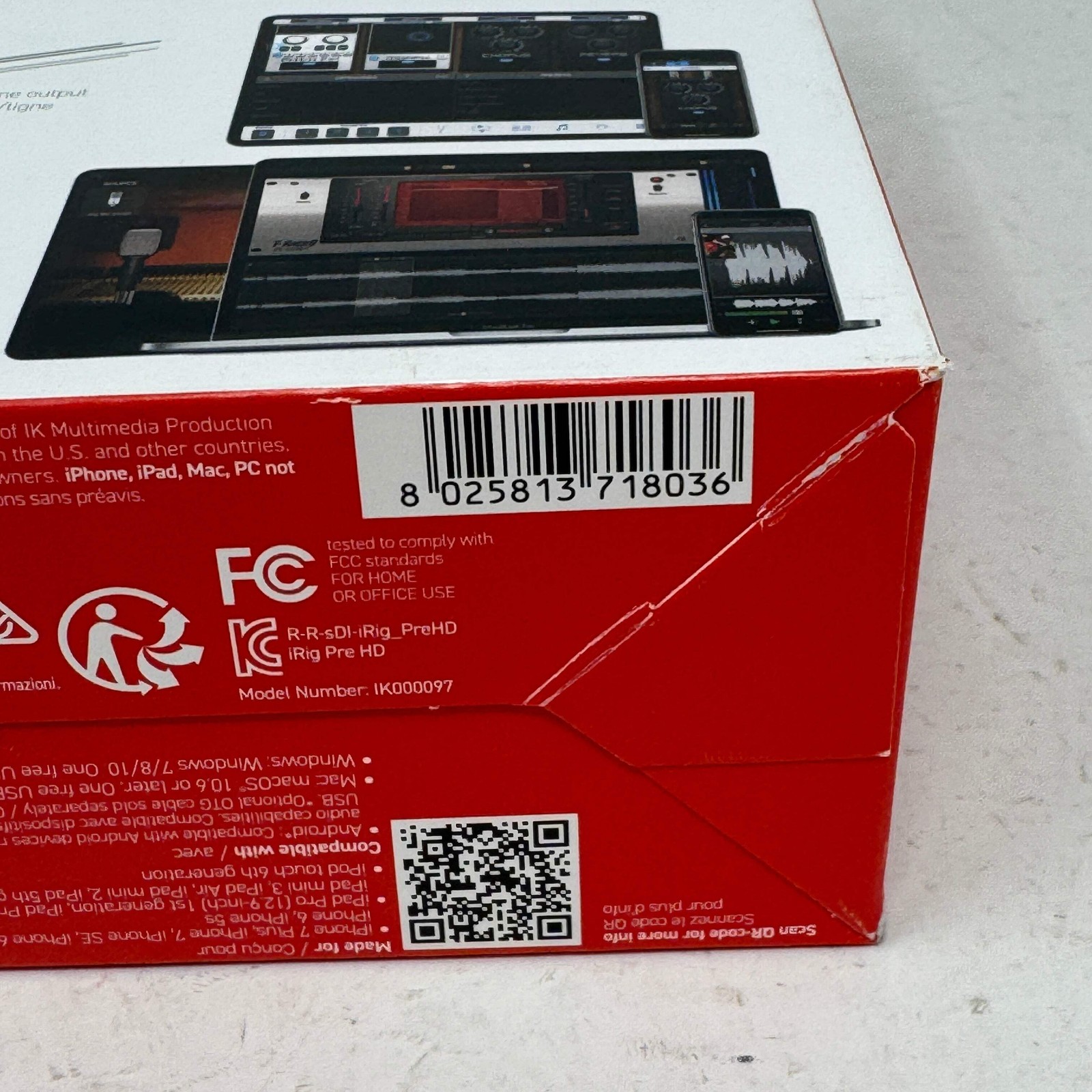 New IK Multimedia iRig Pre HD Digital XLR Mic Interface