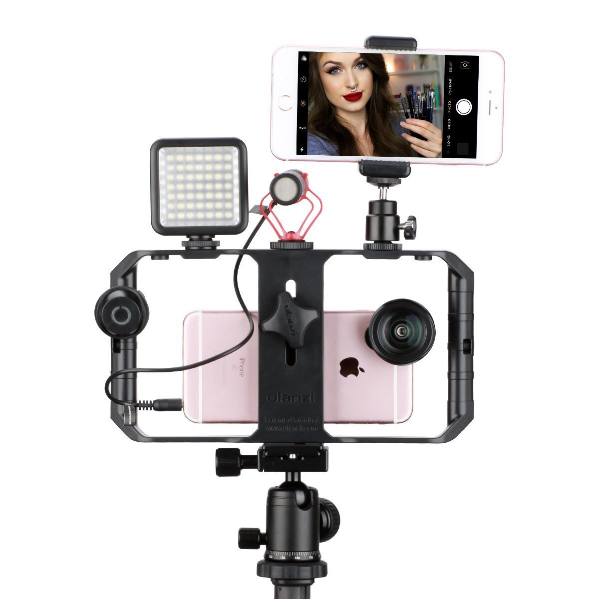 Vlog Vlogging Camera Equipment Kit Youtube Smartphone Video Rig Bundle Filming