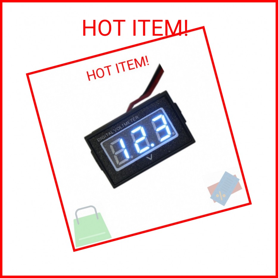 Waterproof Monitor DC 4.5-150V 12/24/36/48V Volt Battery Meter Voltage Tester Au