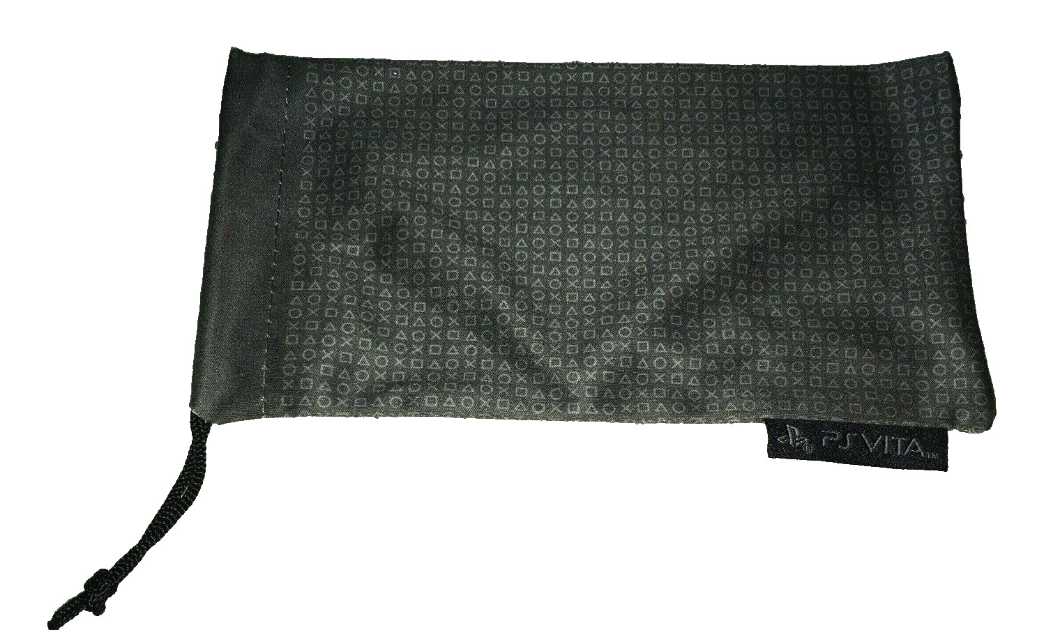 PlayStation Vita Branded Microfiber Draw String Bag Pouch 7 1/2" X 4"