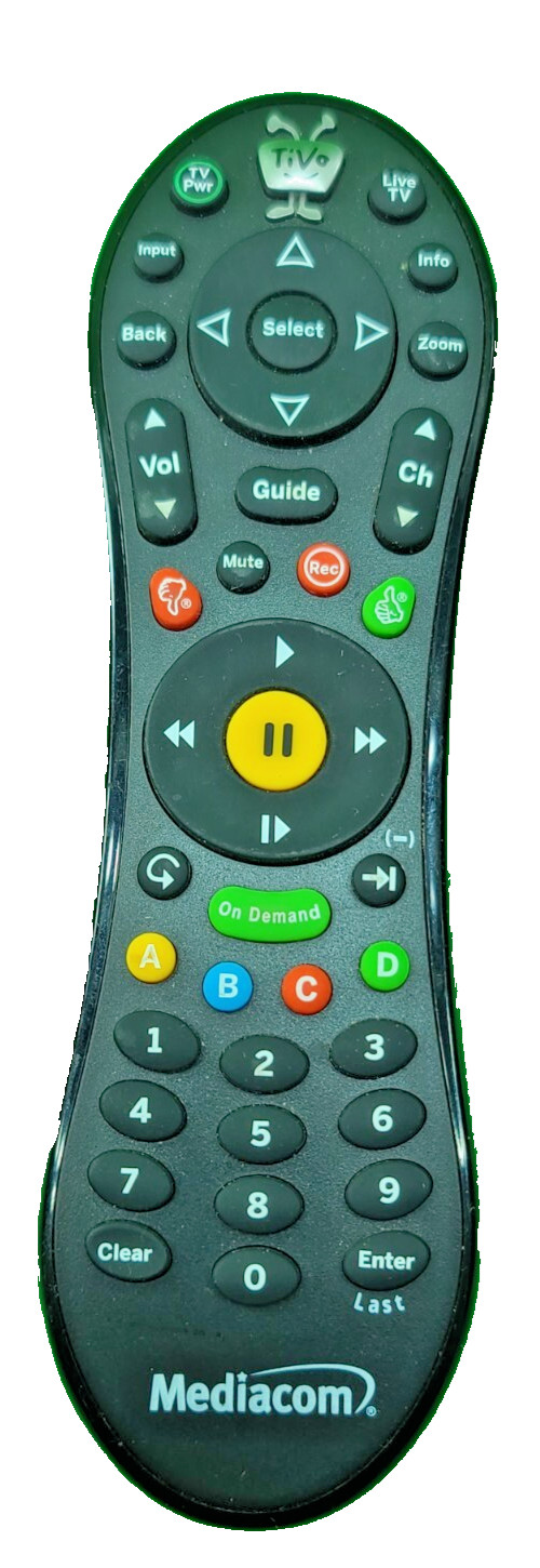 OEM Remote Control For Mediacom TiVo Roamio Model 7020 On Demand-NEW