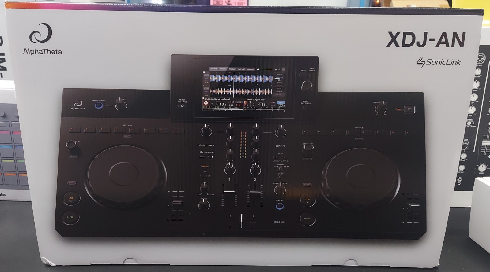 ALPHA THETA XDJ-AN ALL IN ONE DJ CONTROLLER