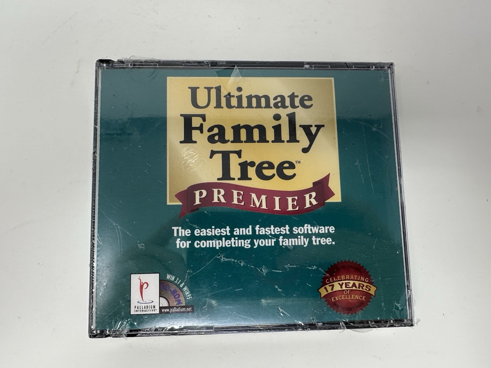 Ultimate Family Tree Premier Software (CD, 1998) Win 3.1 & Windows 95 BRAND NEW
