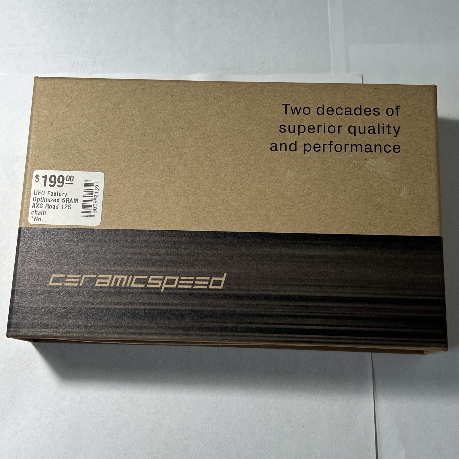 CeramicSpeed UFO Factory Optimized SRAM AXS Flattop Road Chain
