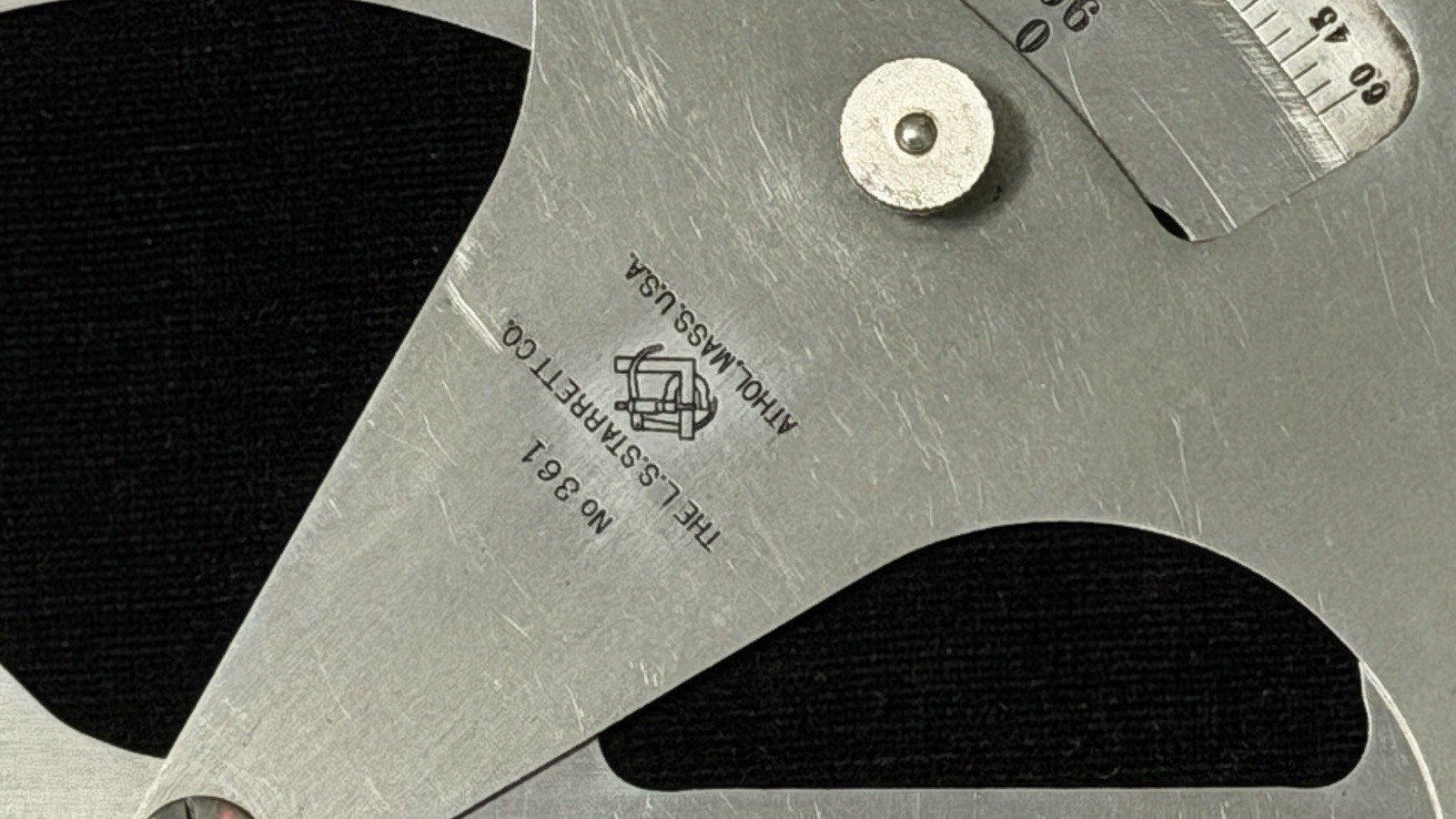 Starrett Draftsman Protractor No. 361 Machining Drafting Engineering