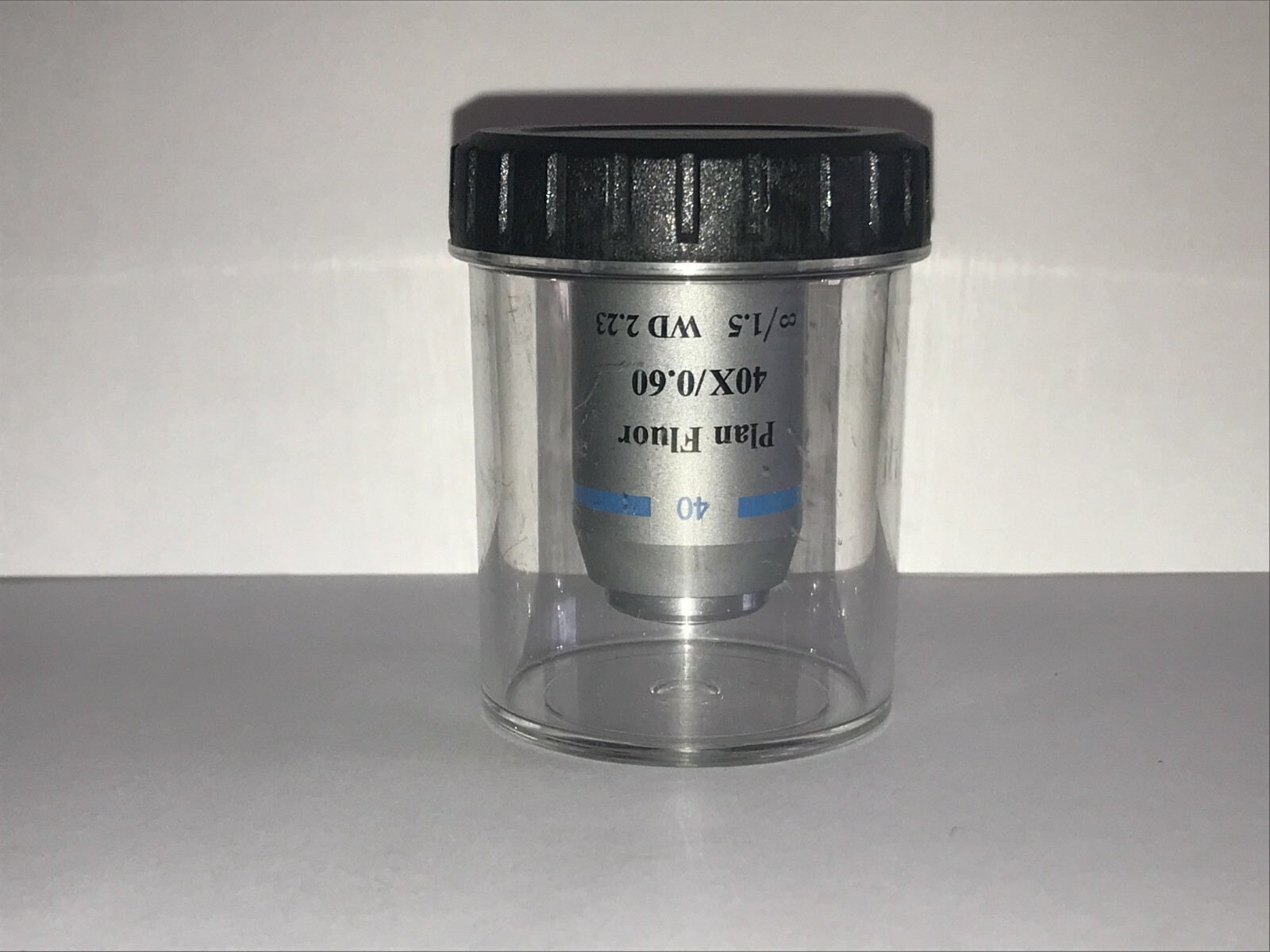 Plan Fluor 40X/0.60 - ∞/1.5 WD 2.23 Microscope Objective from AmScope IN300T-FL