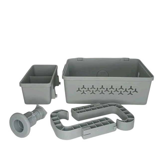 Poolside Storage Basket W/Pool Cup Holder Outdoor Pool Storage Container Basket