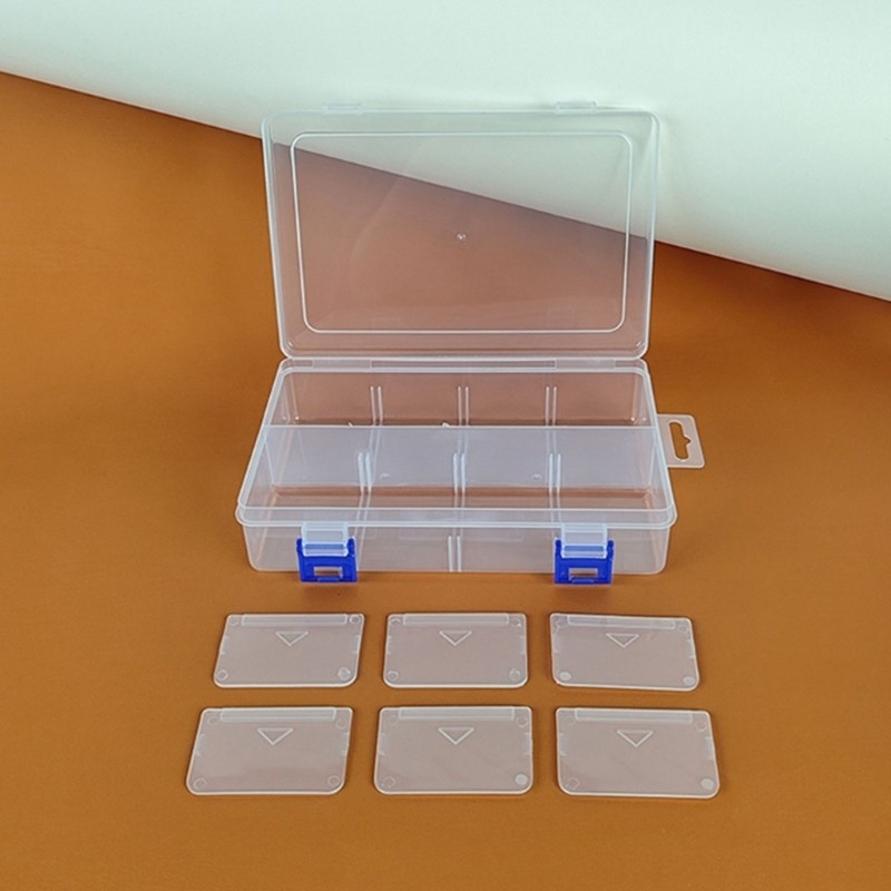 Multipurpose Workshop Organizer Container Removable Dividers with Secure Lock