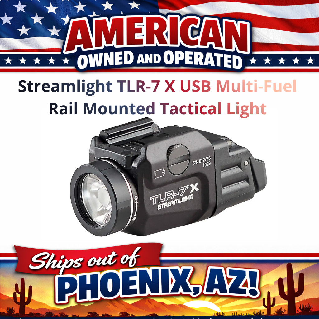 TLR-7 X USB Multi-Fuel Rail Mounted Tactical Light 500LM