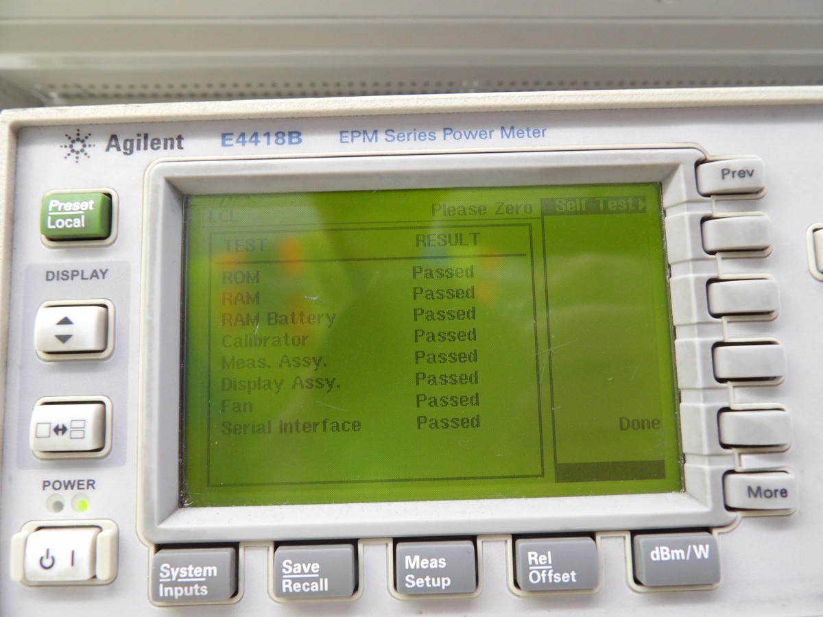 AGILENT E4418B EPM SERIES POWER METER M3601