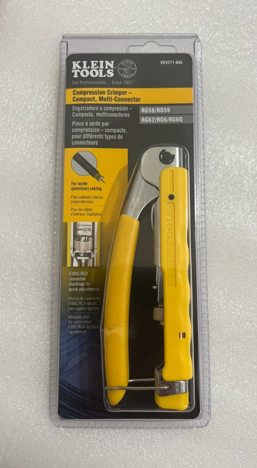 Klein Tools LanMap /CoaxMap Kit 11 pcs and new VDV211-048 and Scout Pro 2 Case