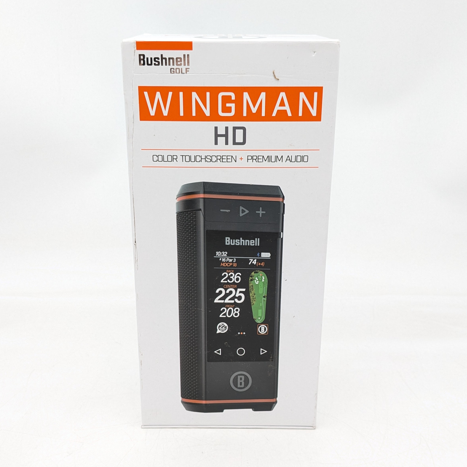 Bushnell Golf Wingman HD GPS Enabled Golf Rangefinder Bluetooth Speaker (362350)