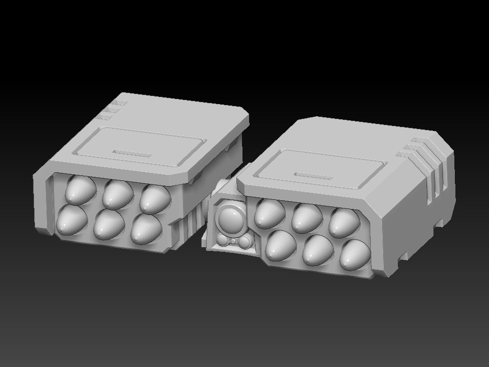 Cyclone Storm Missile Launcher - Compatible 40k