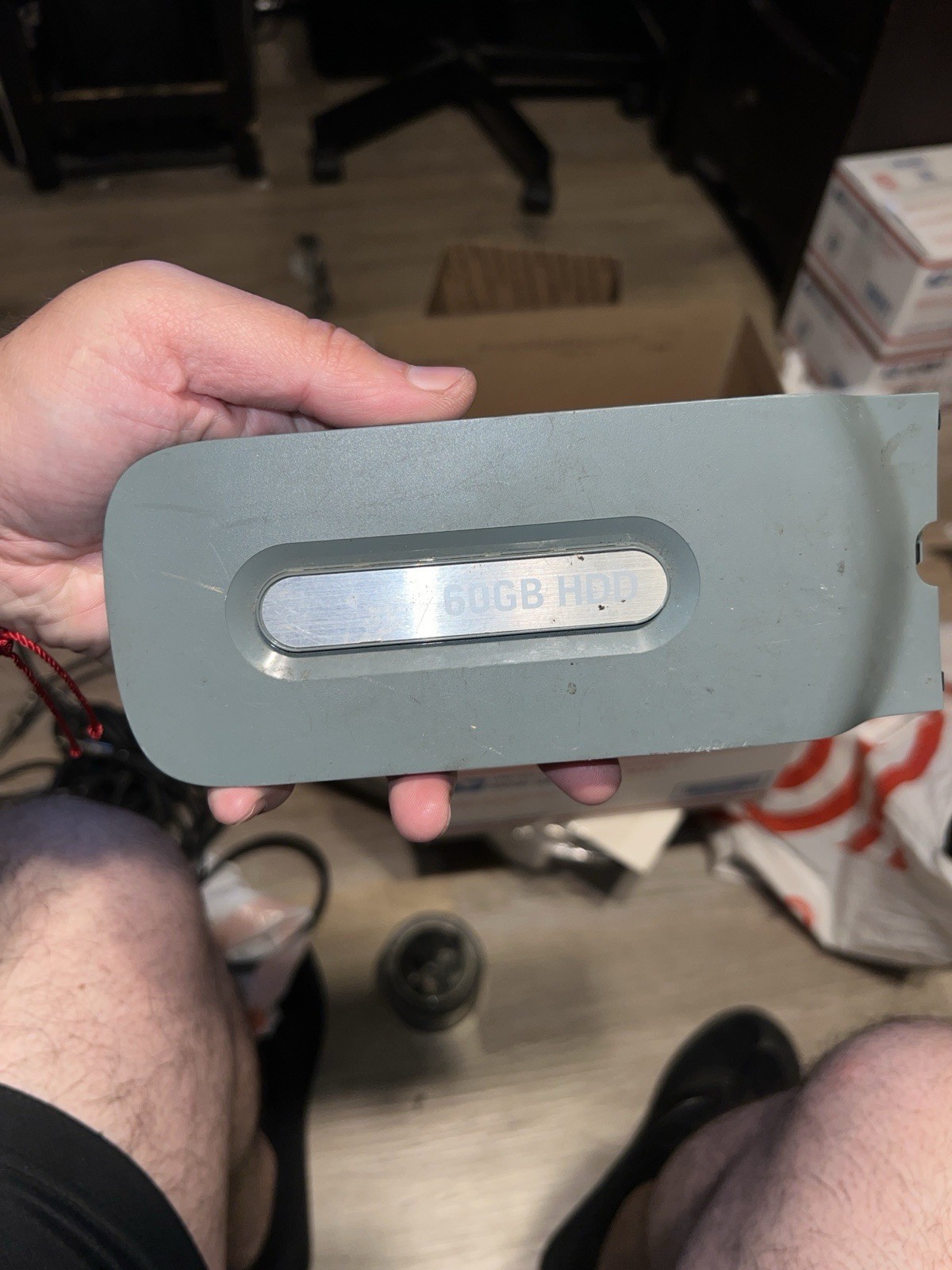 OEM Microsoft Xbox 360 Hard Drive HDD 60GB External Storage UnTested.