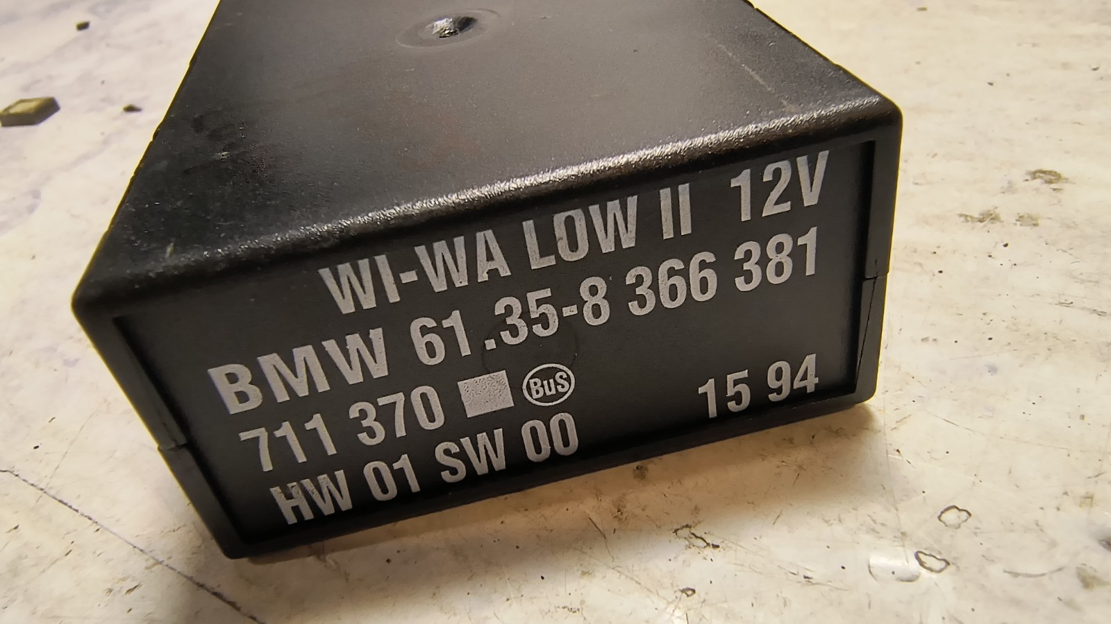 1992-1999 BMW E36 325i 328i M3 318i 323i Z3 Wiper Control Unit OEM 61358366381