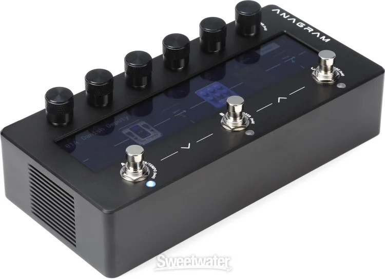 Darkglass Anagram Multi-effects Guitar Workstation - Guitar Essentials Blackout,