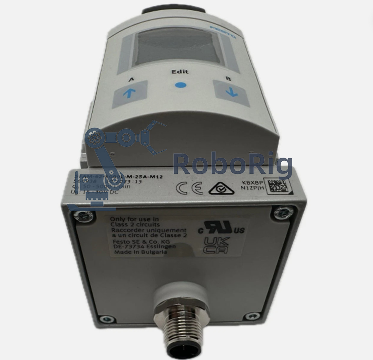 New FESTO SFAM-62-5000L-M-2SA-M12 Flow Sensor