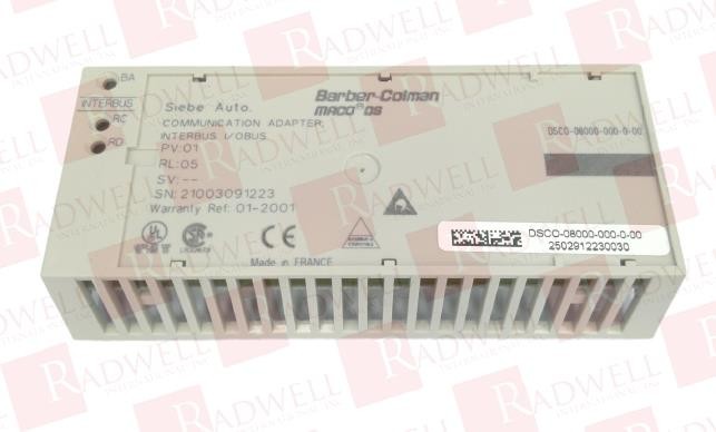 INVENSYS DSCO-08000-000-0-00 / DSCO08000000000 (USED)