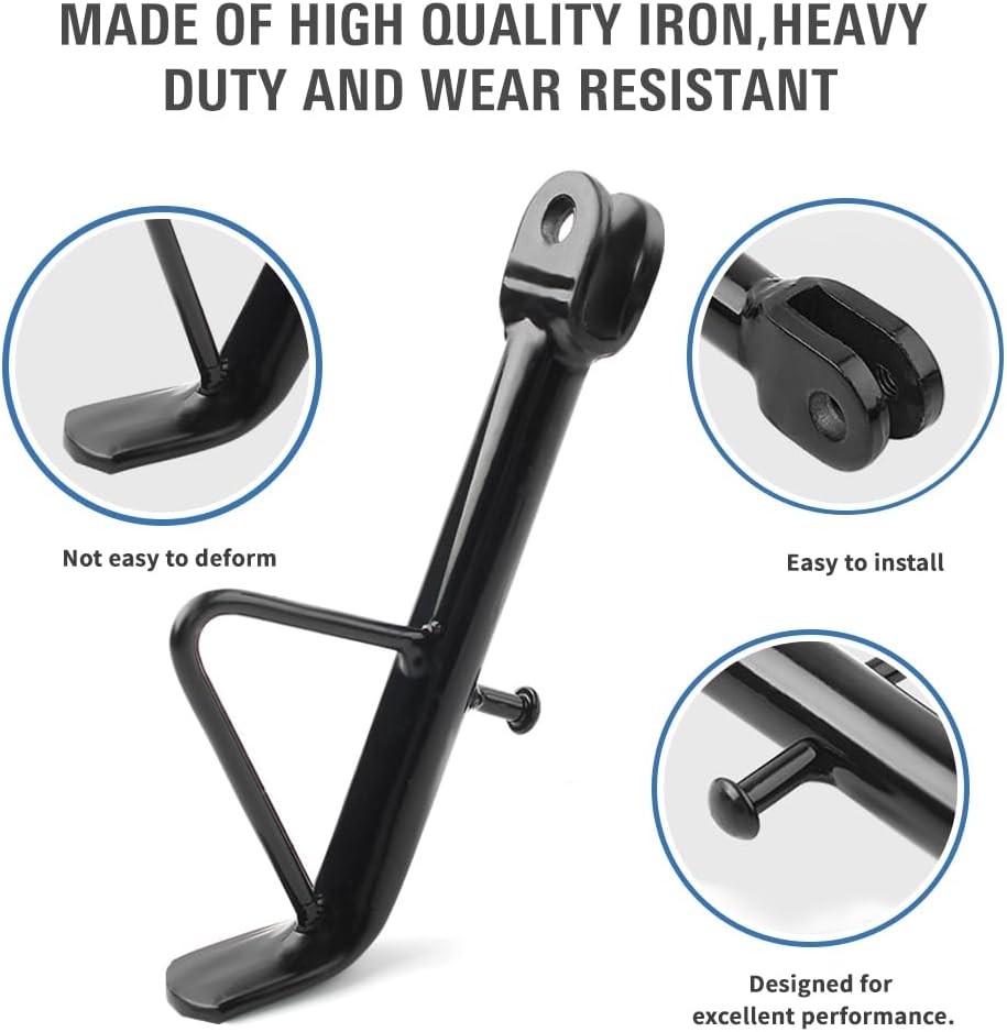 Three T 16cm Universal Motorcycle Kickstand Foot Side Stand Support For ATV Pit