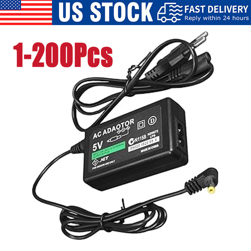 AC Adapter Home Wall Charger Power Supply For SONY PSP 1000 2000 3000 Slim Lite