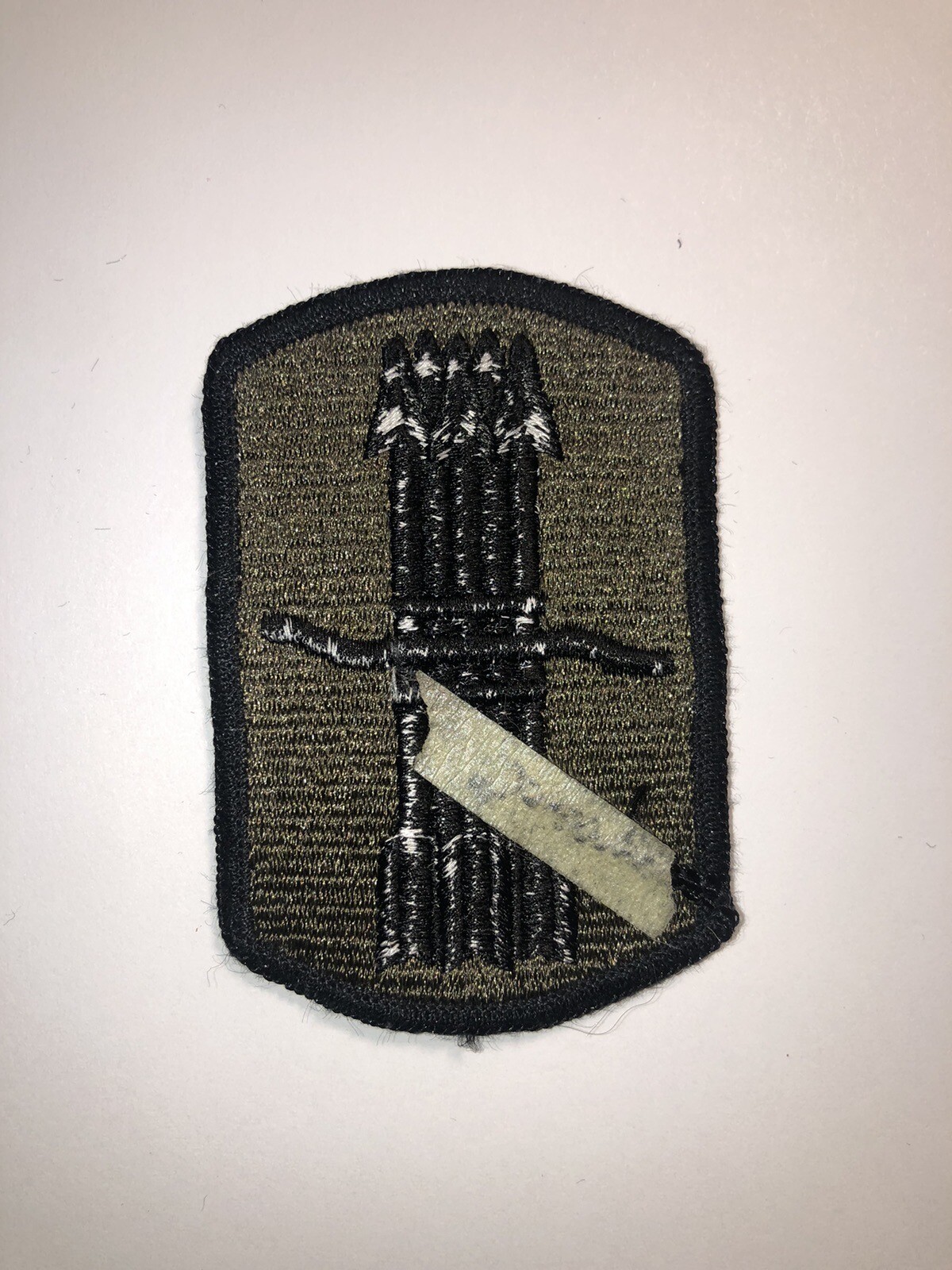 197th Field Artillery Brigade Subdued U.S. Army Shoulder Patch