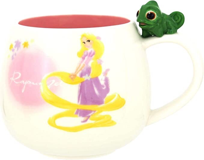 Coffee Mug Tangled Disney Princess Rapunzel And Pascal Ceramic Mug Cup 300ml