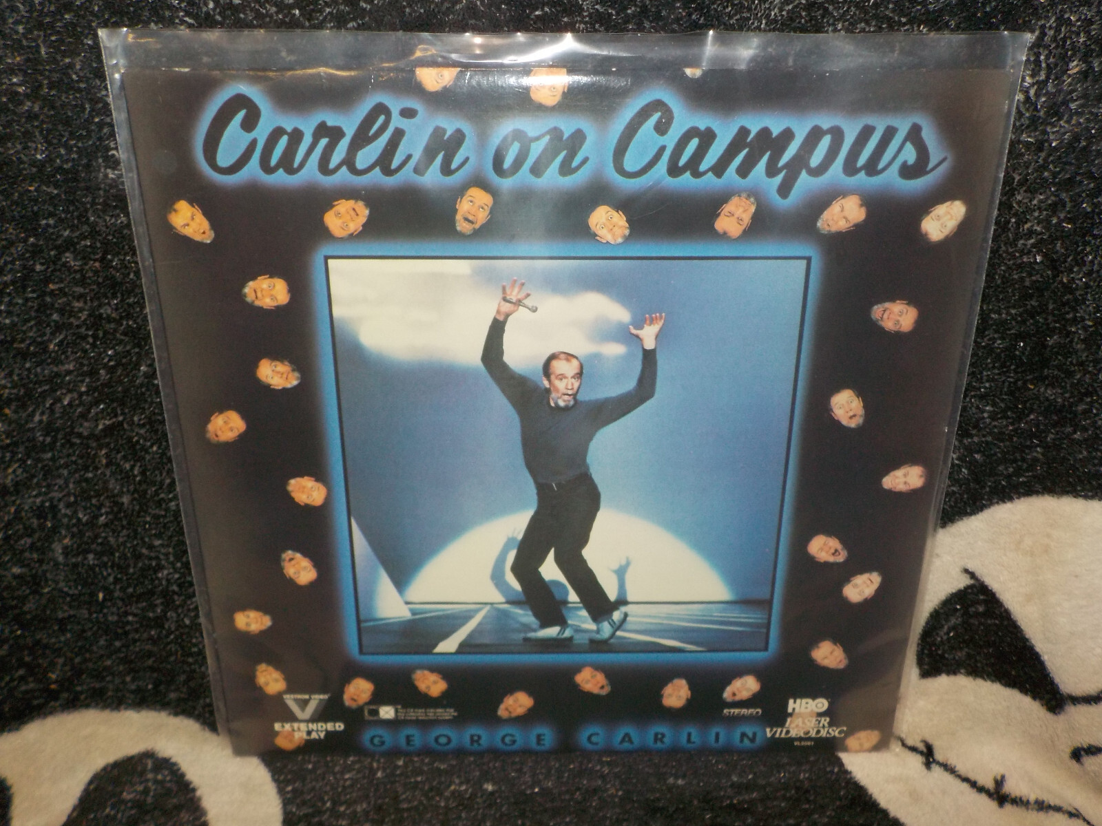 George Carlin On Campus Laserdisc LD HBO UCLA Free Ship $50