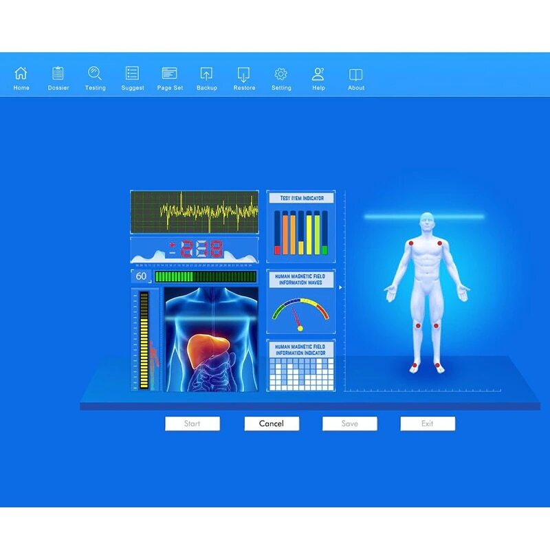 Newest Version 4TH 52 Reports Quantum Magnetic Resonance Body Analyzer, 4.7.0