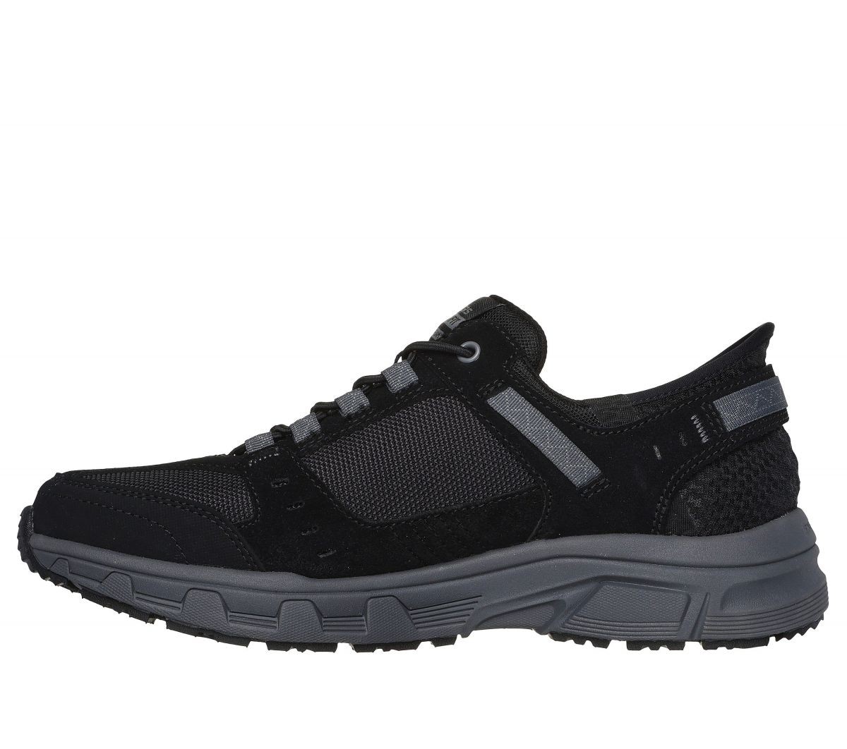 Skechers Men's Slip-ins RF: Oak Canyon Sneaker Black/Charcoal - 237450-BKCC, Bla