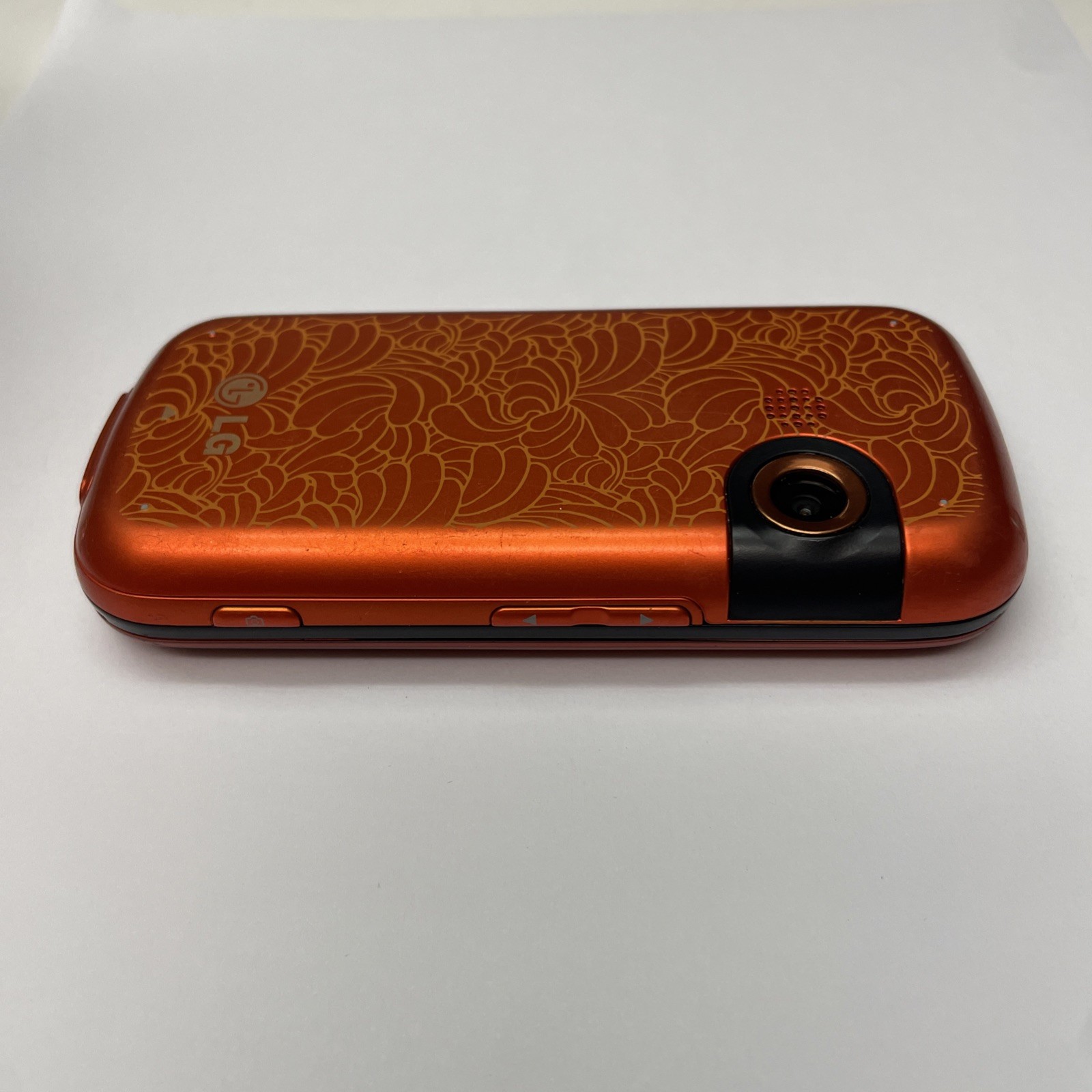 LG Rumor 2 Slider Phone (Sprint) - Black - As Is - Powers On - Orange