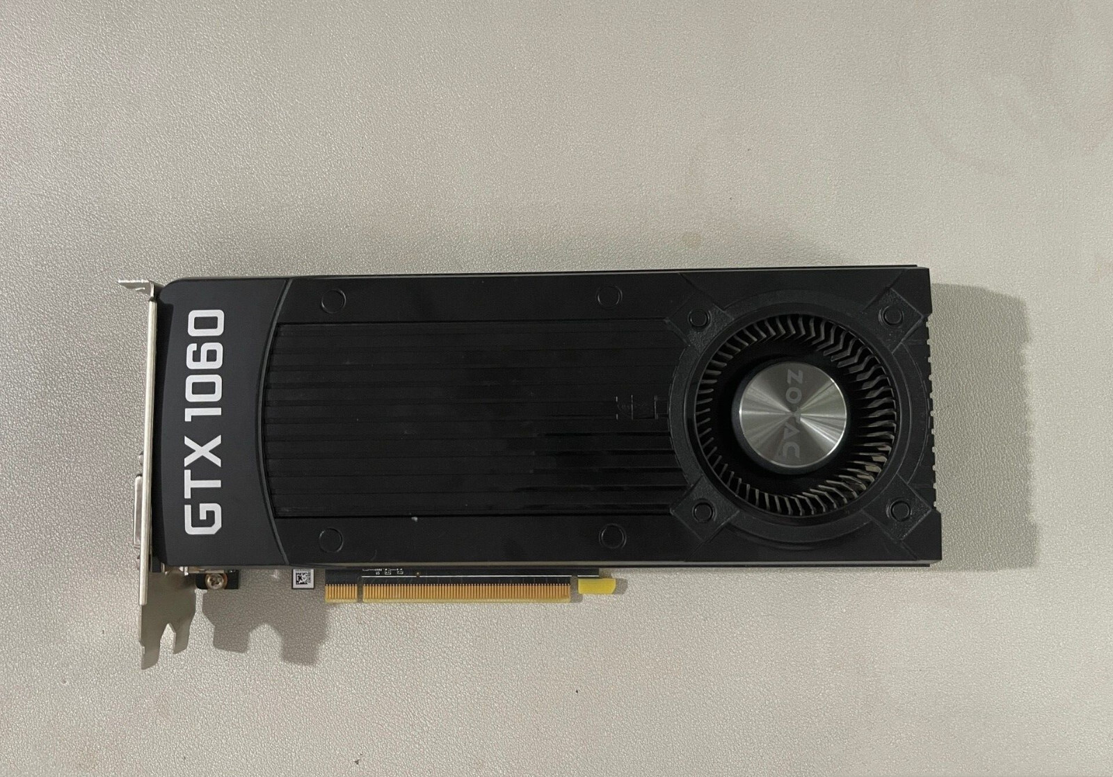 ZOTAC GeForce GTX1060 6GB GDDR5 Graphics Video Card DP HDMI DVI