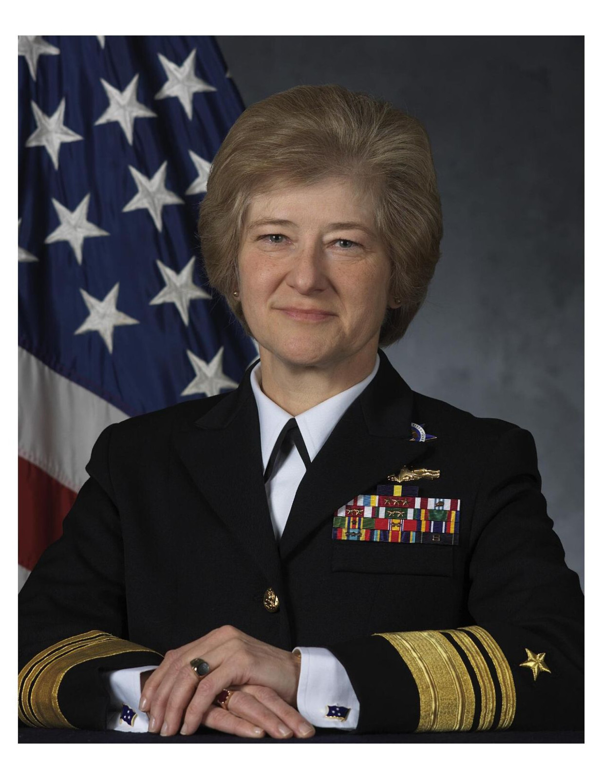 United States Navy Admiral Ann E. Rondeau 8x10 Photo On 8.5" x 11"