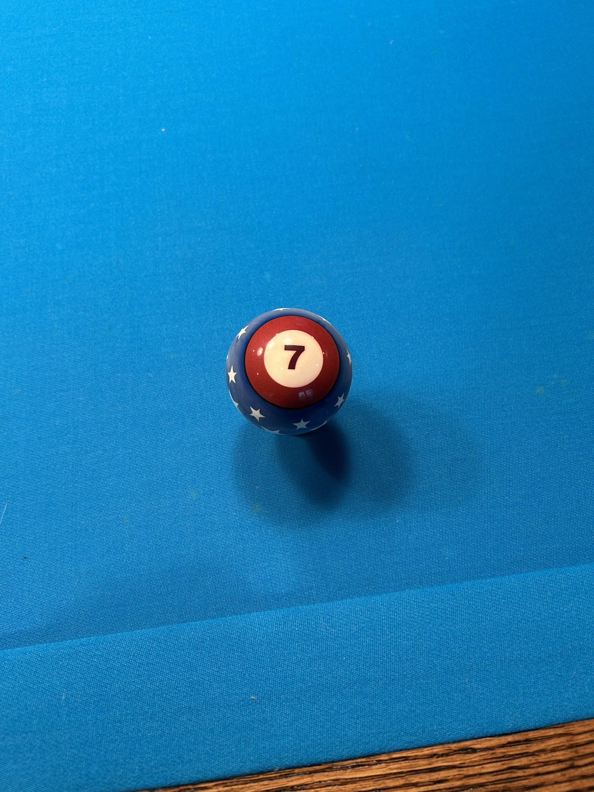 Stars And Stripes Pool Ball Individual Seven 7 Ball