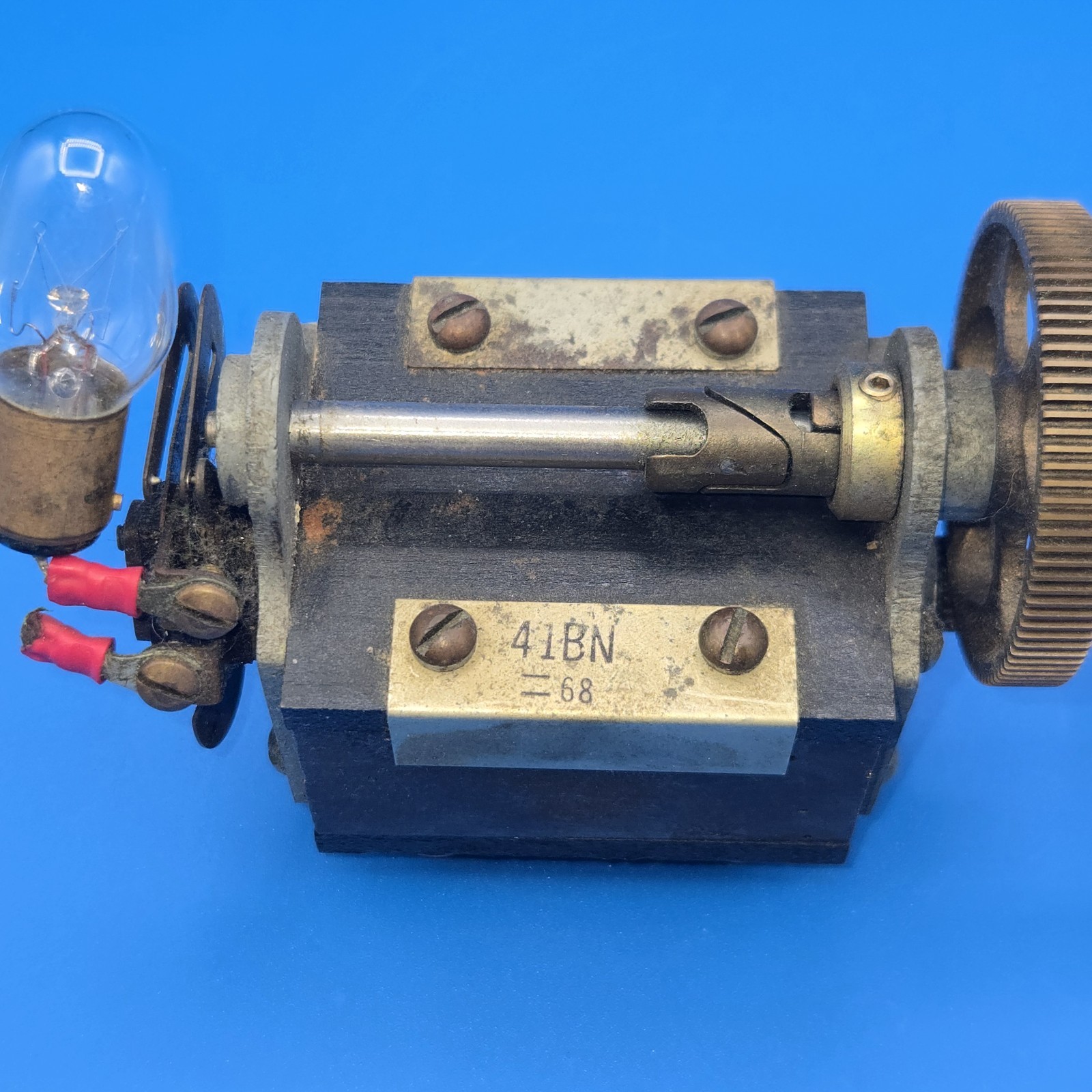 Mini Magneto 120v Military telephone generator